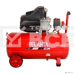 Компрессор поршневой Ресанта КП-50/240М масляный 240л/мин 50л 1600Вт красный/черный, фото6