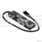 USB-концентратор 4-в-1 ExeGate DUB-4CP/3 (кабель-адаптер USB Type C --> 4xUSB3.0, Plug&Play, черный), фото7