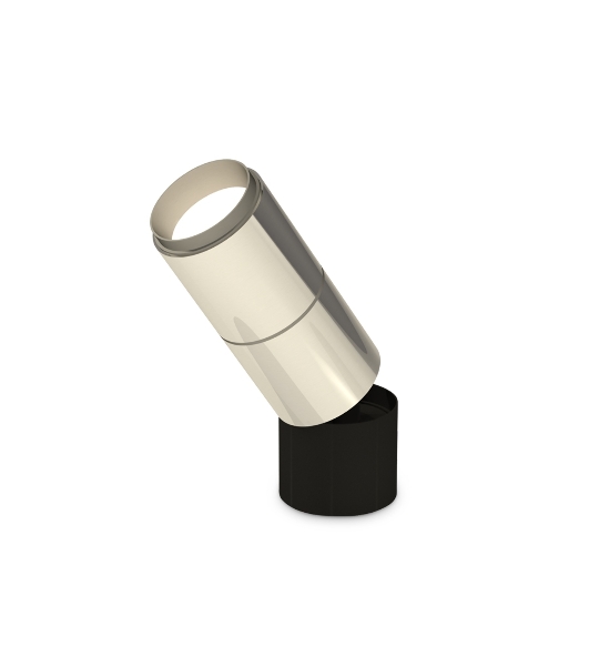 Крепеж для корпуса A2221 BK черный D60*H50mm Out45mm (для корпуса D60mm)