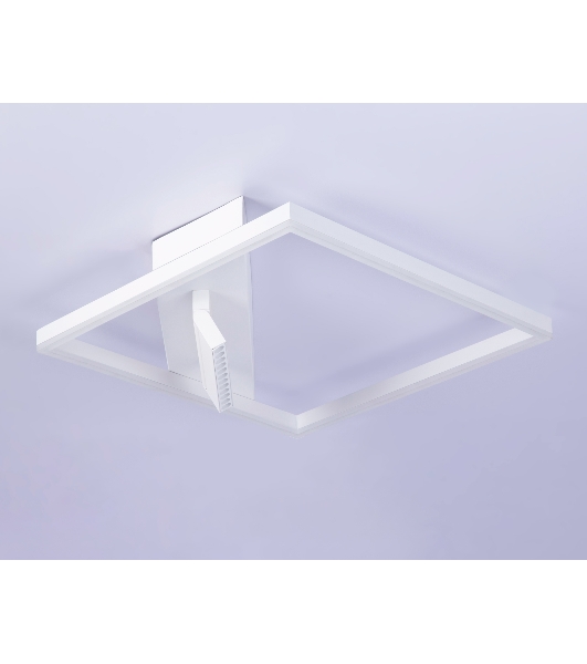 Светильник Ambrella light FL51463/1+1 WH белый 70W 3000K-6400K+4200K 500*500*110 (ПДУ РАДИО 2.4G)
