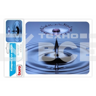 Коврик для мыши Buro BU-S48027 рисунок/капля