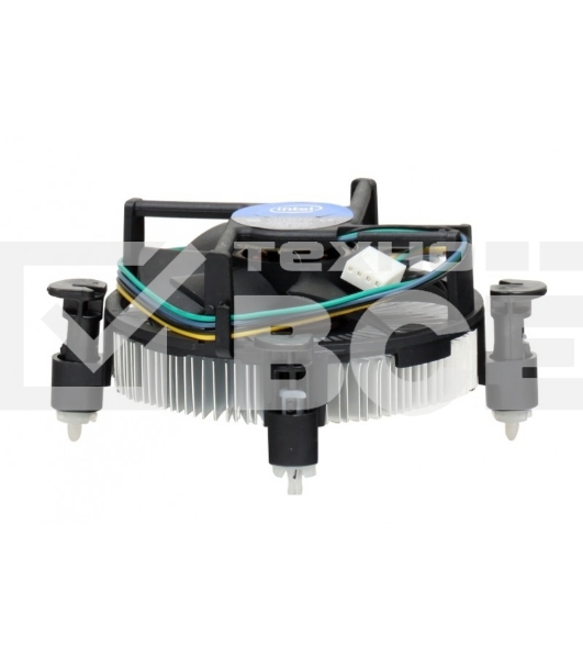 Кулер для процессора Intel Original E41759 серебристый 80мм алюминий  2800rpm 38db 4-pin 80W 45мм