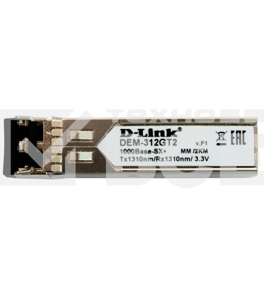 Трансивер D-Link DEM-312GT2 1port mini-GBIC LX up to 2km