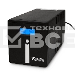 Источник бесперебойного питания PowerMan Smart Sine 1000 black (Pure Sine Wave/LCD Display/USB/Software/RJ11/45), фото7
