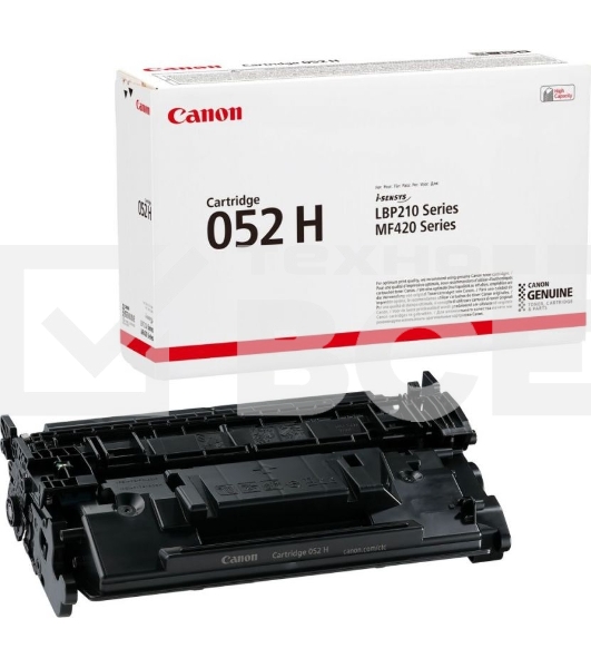 Картридж лазерный Canon 052 H 2200C002 черный (9200 стр.) для Canon MF421dw/MF426dw/MF428x/MF429x