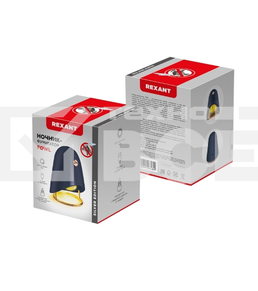 Фумигатор Rexant USB черный