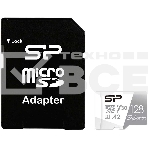 Флеш карта microSD 128GB Silicon Power Superior Pro A2 microSDXC Class 10 UHS-I U3 Colorful 100/80 Mb/s (SD адаптер), фото2