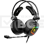 Наушники с микрофоном A4Tech Bloody MC750 черный 2.3м мониторные USB оголовье (MC750 BLACK), фото3