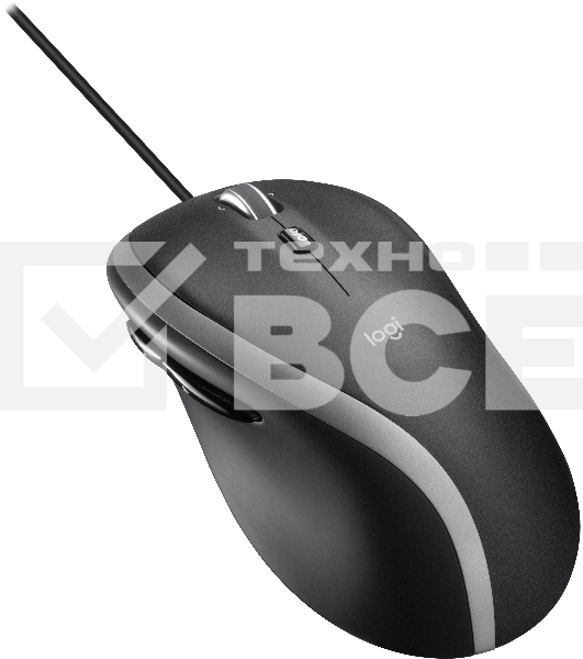 Мышь проводная Logitech M500S черный, 4000 dpi, USB, кнопки - 7