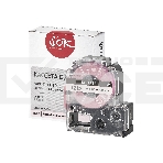 Кассета с лентой S'OK by Sakura Printing K4PBP для Epson, черный на розовом, 12мм/8м, фото 1