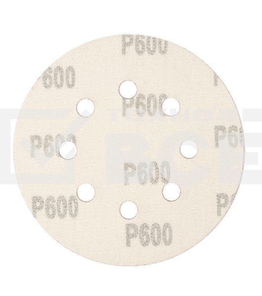 Круг абразивный Сибртех на ворсовой подложке под 