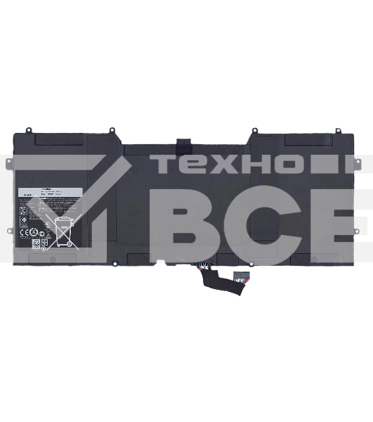 Аккумулятор для ноутбука Dell XPS 12 9Q33, 13 9333, 13-L321X, 13-L322X 7400mAh, 55Wh, 7.4V, Dell