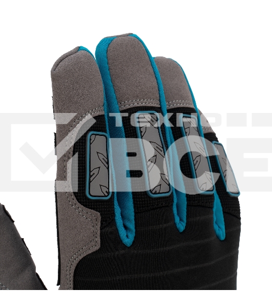 Перчатки универсальные Gross усиленные, с защитными накладками, DELUXE, размер L (9)