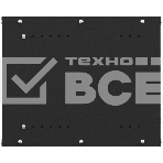 Шкаф коммутационный NTSS Lime (NTSS-WL6U5545GS-BL) настенный 6U 550x450мм пер.дв.стекл несъемн.бок.пан. 30кг черный 370мм 9.6кг 110град. 370мм IP20 сталь, фото4