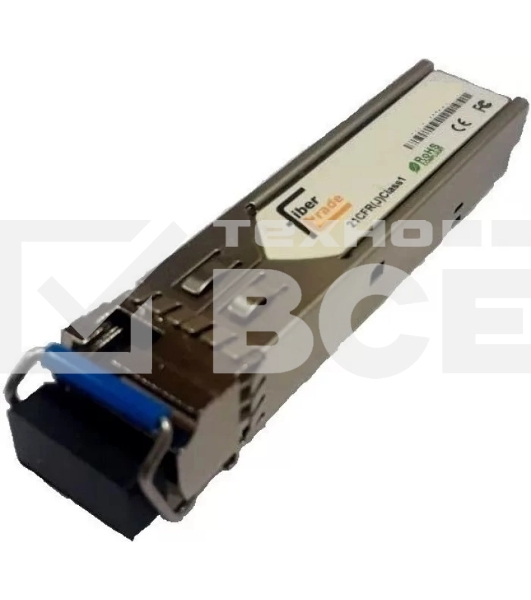 Модуль FiberTrade WDM SFP+, 10 Гбит/с, Tx=1330/Rx=1270нм, LC, 10км