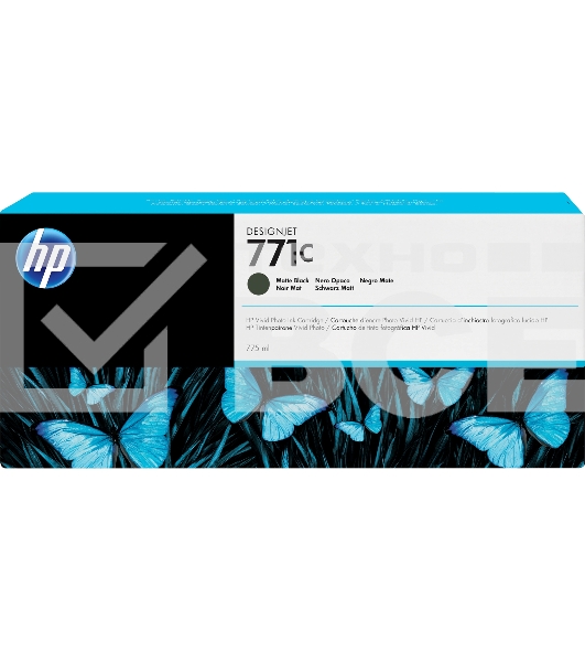 Картридж струйный HP №771C B6Y07A черный матовый для HP DJ Z6200 (775мл)