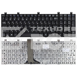 Клавиатура для ноутбука MSI ER710 EX600 EX6?10 EX620 EX623 EX630 EX700 черная