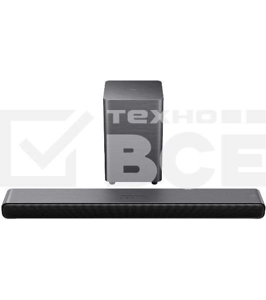 Саундбар TCL S55H 2.1 220Вт серый