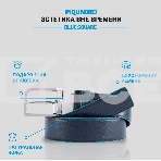 Ремень мужской Piquadro Blue Square CU2619B2/NBLU2, черный/темно-синий, натур.кожа, фото3