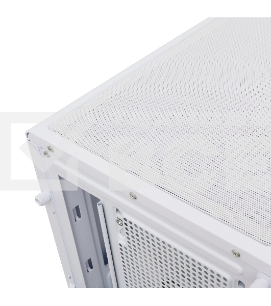 Компьютерный корпус HSPD F510, Panoramic Mid Tower, белый, TG, 0.5 SPCC, 3x120мм ARGB ATX, mATX, mITX 180/280/160мм 1x2.5', 1x3.5', 7xPCI 2xUSB-A 3.0 356x218x467мм