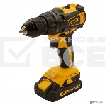 Дрель-шуруповерт аккумуляторная Denzel BLDL-IB-18-02, 18В, 2 АКБ, Кейс, фото2