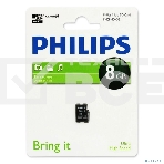 Флеш карта microSD 8GB PHILIPS microSDHC Class 10, фото2
