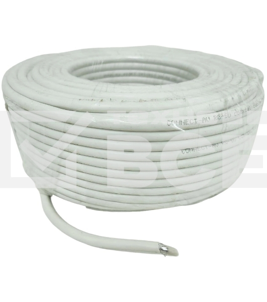 Кабель Premier CONNECT-AV RG-6/U CCS WT 50м. белый (21-321 50)