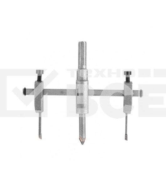 Сверло по кафелю и плитке Kranz Балеринка, регулируемое, 30-130 мм