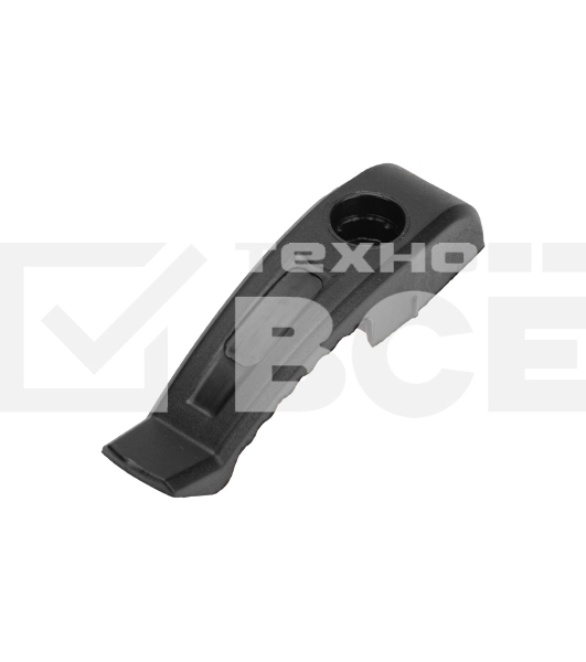 Держатель кабеля Rexant для прямого монтажа односторонний черный, 67 мм (20 шт/уп)