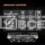 Видеокарта ASUS TUF-RTX 5070-O12G-GAMINGRTX 5070,HDMIx2,DPx3,12G,D7; 90YV0LZ0-M0NA00, фото18