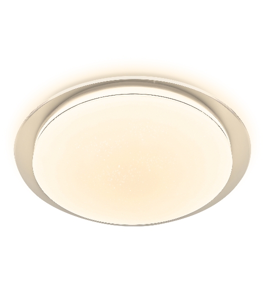 Потолочный светодиодный светильник Ambrella light FZ1047 WH белый 30W 4200K D450*55 (Без ПДУ)