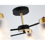 Светильник Ambrella light TR303325/6 BK/GD черный/золото E27/6 max 60W D680*270, фото4