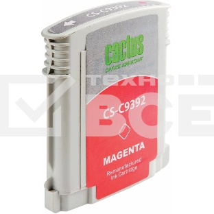 Картридж струйный Cactus CS-C9392 №88 пурпурный (29 мл.) для HP Officejet Pro K550
