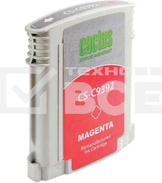 Картридж струйный Cactus CS-C9392 №88 пурпурный (29 мл.) для HP Officejet Pro K550