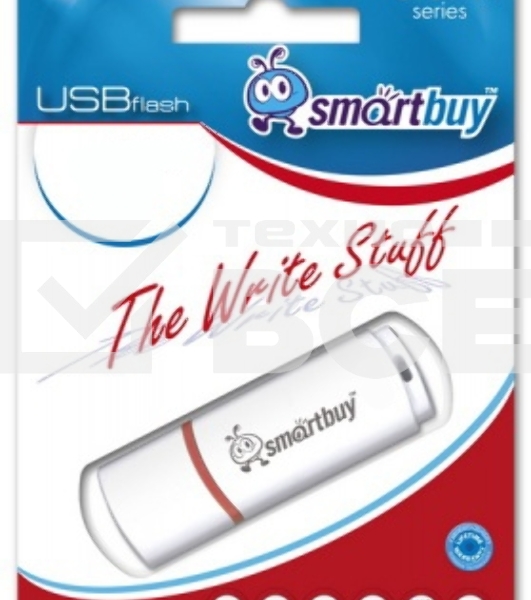 Флешка USB Smartbuy 64 Gb,Smartbuy Crown белый (SB64 GbCRW-W)