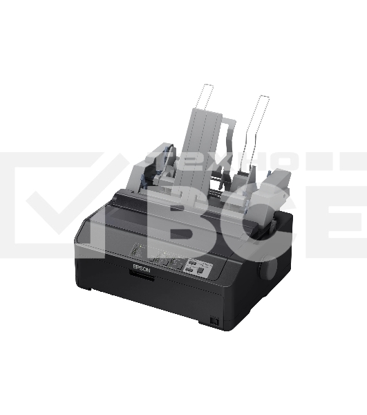 Принтер Epson FX-890II (C11CF37401), матричный A4, 9х2-игольный (80 колонок), высокоскоростной (735 cps), до 6 экземпляров одновременно (1 оригинал + 5 копий), ресурс ленты: 7,5 млн. символов, USB, LPT, для больших объемов печати