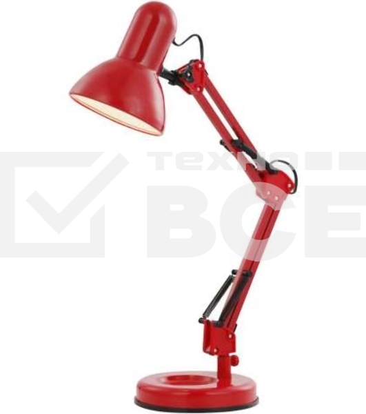Светильник TLI-221 RED E27 настол. красн. Uniel UL-00002121