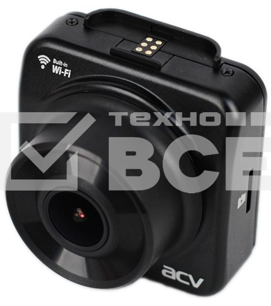 Видеорегистратор ACV GQ910 черный 12Mpix 1080x1920 1080p 160гр. GPS NT96672