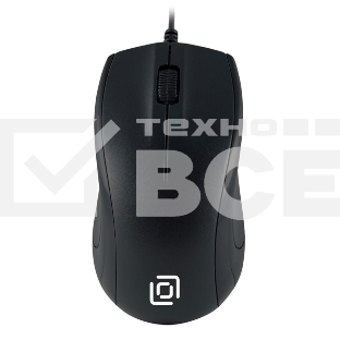 Мышь проводная Oklick 185V2 черный, 1200 dpi, USB, кнопки - 3