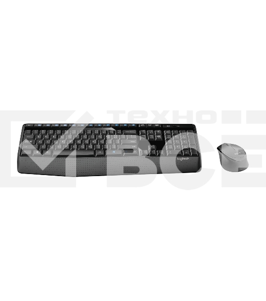 Клавиатура + мышь Logitech MK345 клав:черный мышь:черный USB 2.0 беспроводная Multimedia