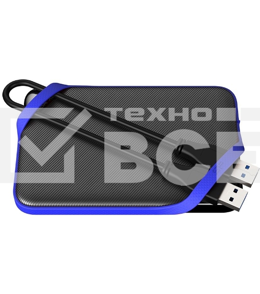 Жесткий диск Silicon Power USB 3.0 1Tb SP010TBPHD62SS3B SP010TBPHDA80S3B Armor A62 (5400rpm) 2.5