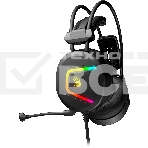 Наушники с микрофоном A4Tech Bloody MC750 черный 2.3м мониторные USB оголовье (MC750 BLACK), фото4