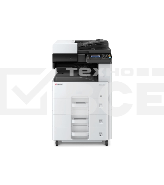 МФУ лазерный Kyocera Ecosys M4125idn (1102P23NL0), A3, ч/б, печ. до 25 стр/мин. (А4) до 12 стр/мин. (А3), скан. до 50 стр/мин., 1200 x 1200 dpi (печать) 600x600dpi (скан.), USB, RJ-45, NFC, Air Print, Mopria