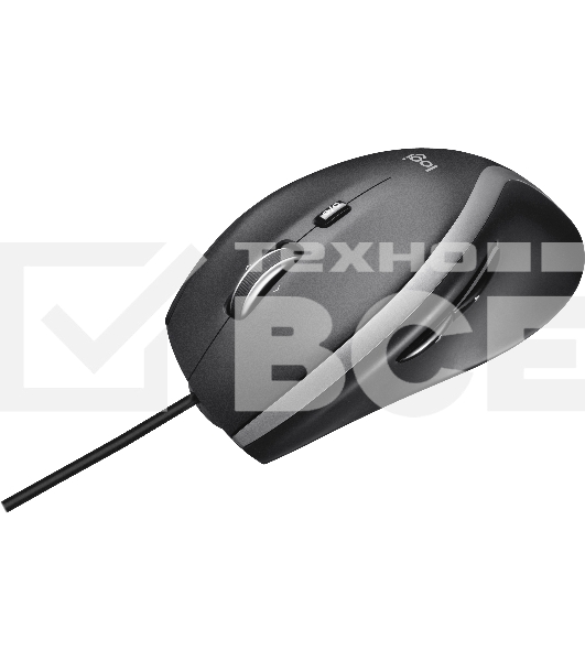 Мышь проводная Logitech M500S черный, 4000 dpi, USB, кнопки - 7