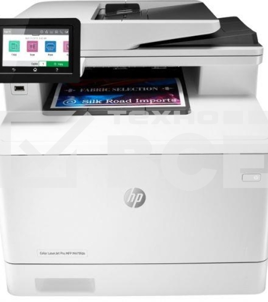 МФУ лазерное HP LaserJet Pro M479fdn (W1A79A), A4, цветной, печ. до 27 стр/мин., скан. до 29 стр/мин. (ч/б) 20 стр/мин. (цвет), 600 x 600 dpi (печать) 1200x1200dpi (скан.), USB, RJ-45, Air Print, Mopria