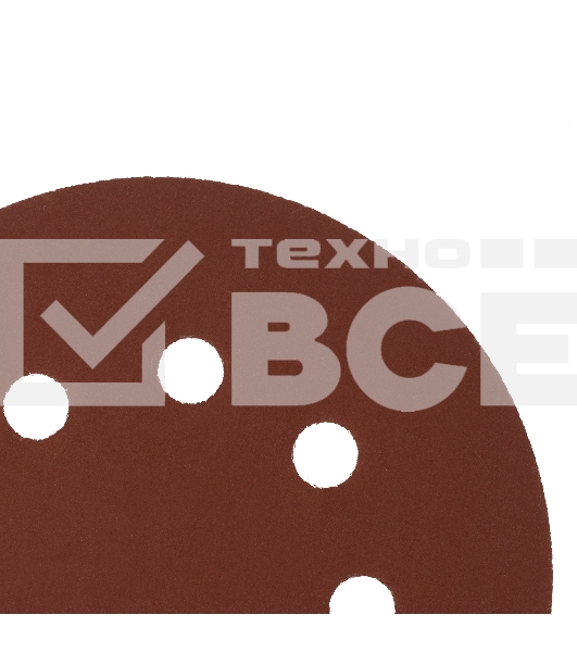 Круг абразивный Сибртех на ворсовой подложке под 