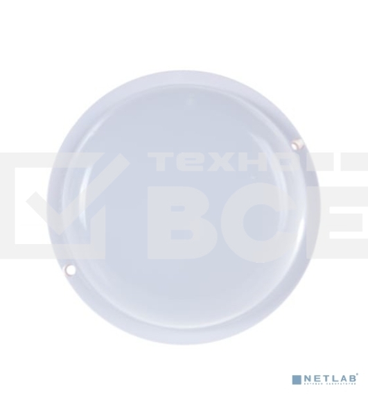 Светильник ЖКХ UNIVERSAL круг 15W 1200lm 6500K 160-260V IP65 D160x53 белый LED