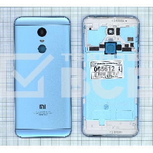 Задняя крышка для Xiaomi Redmi 5 Plus  голубая
