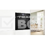 Духовой шкаф Bosch HSG7361B1 Home Connect!! Serie 8, черный, 21 режим + комбинированные режимы, функция приготовление на пару 100%, 4-слойное остекление, 3 цветных текстовых TFT-дисплея 2,5