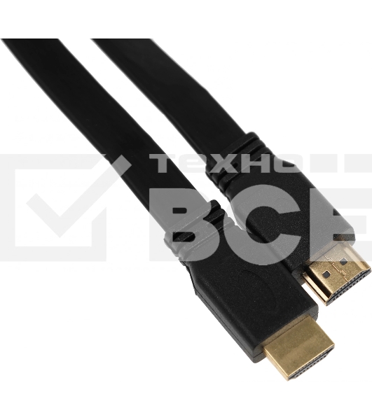 Кабель соединительный аудио-видео Premier 5-815F HDMI (m)/HDMI (m) 3м. черный (5-815F 3.0)